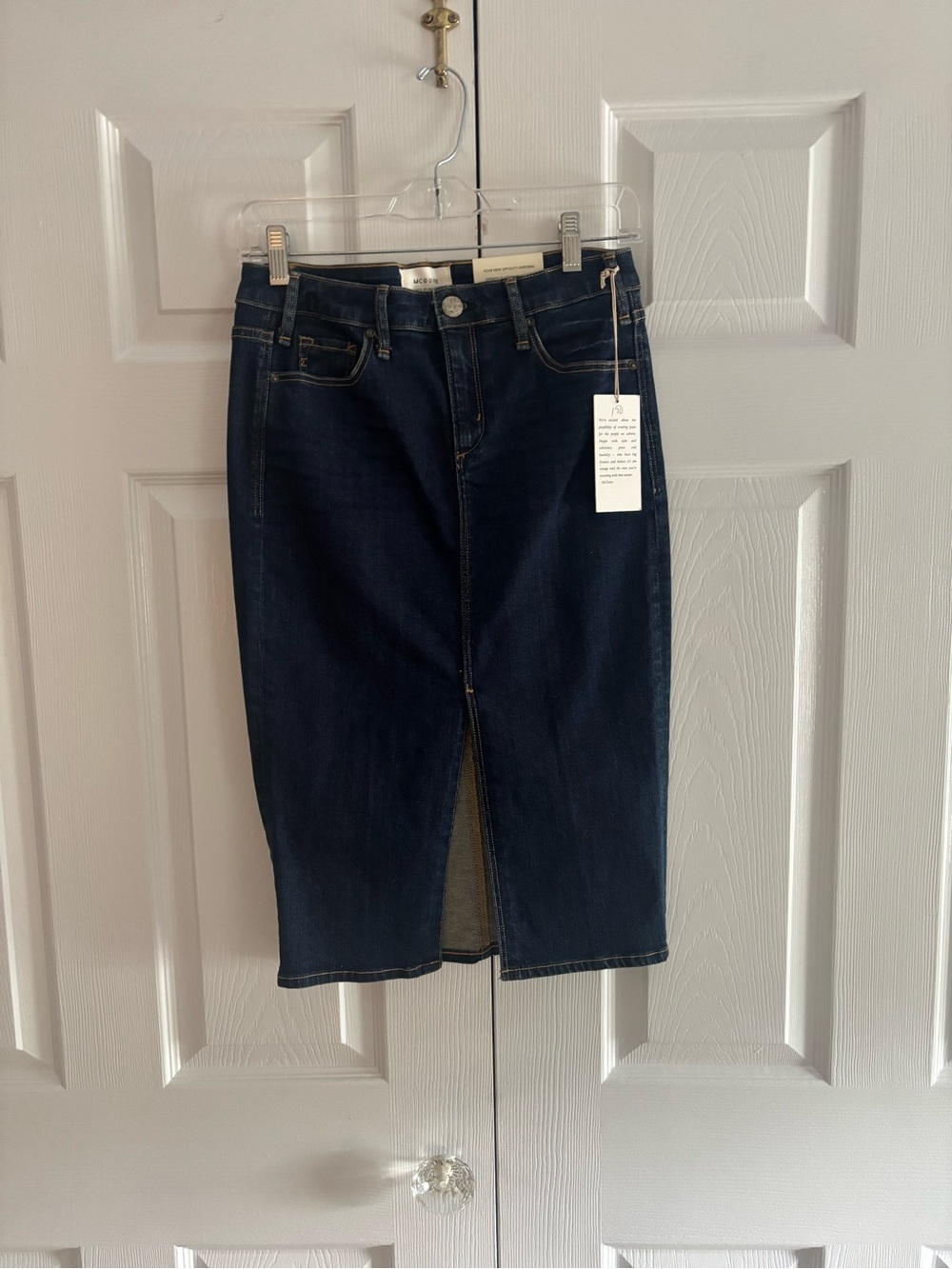 McGuire Denim Straight Leg Dark Blue Jeans
